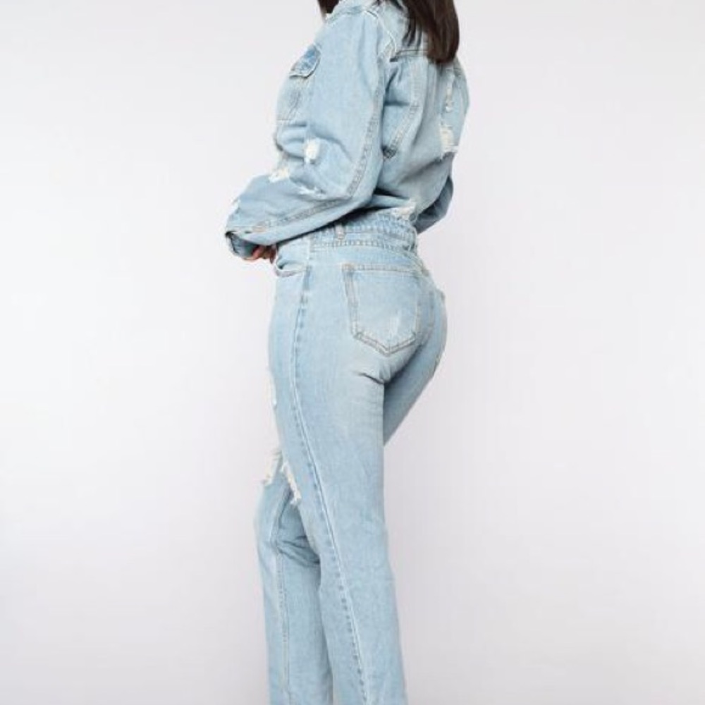 Denim jumpsuit